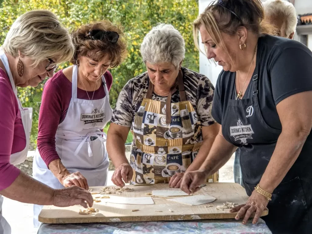 dorina's kitchen italy trips