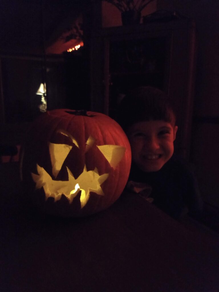 jack o' lantern carving