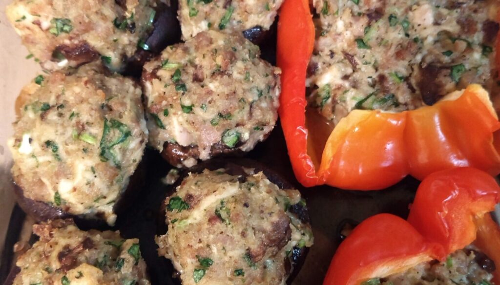 stuffed mushrooms