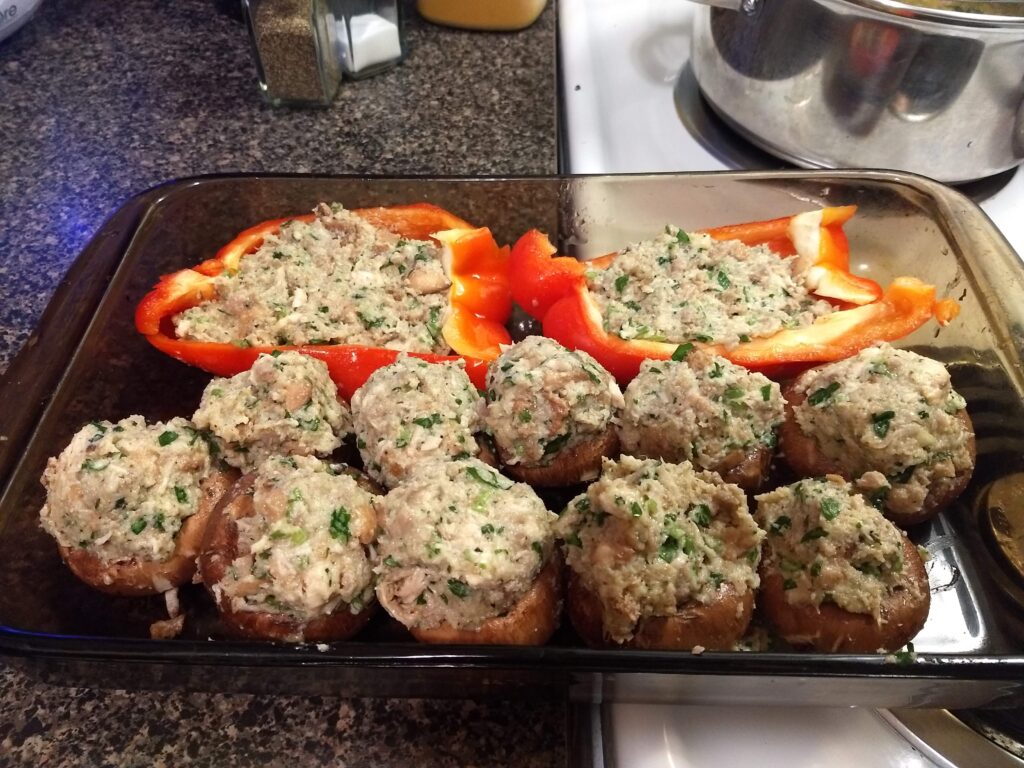 sausage stuffed mushrooms recipe