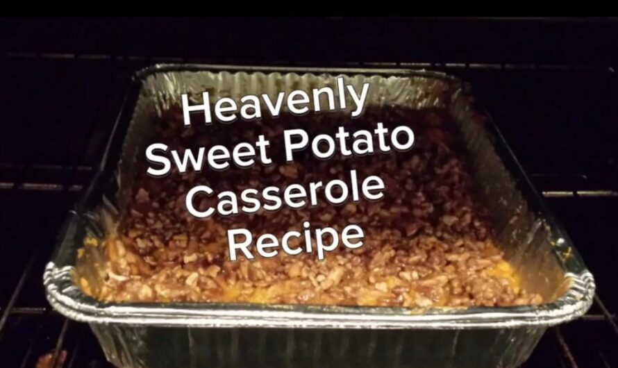 Sweet Potato Casserole with Pecans Recipe